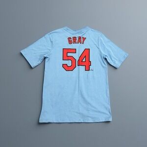 Nike St. Louis Cardinals Sonny Gray T-Shirt Youth XL (18/20) Light Blue NWT